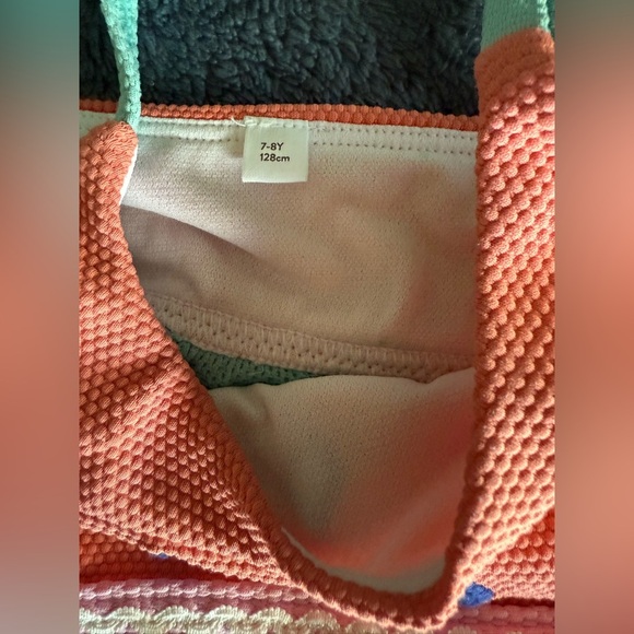 Mini Boden Kids' Watermelon Two-Piece Swimsuit size 7/8 - Picture 3 of 5